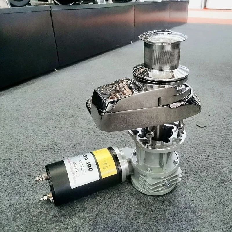 Electric Marine Windlass for Yacht Anchor Windlass Boat Deck Equipment with Chain Stopper Function
