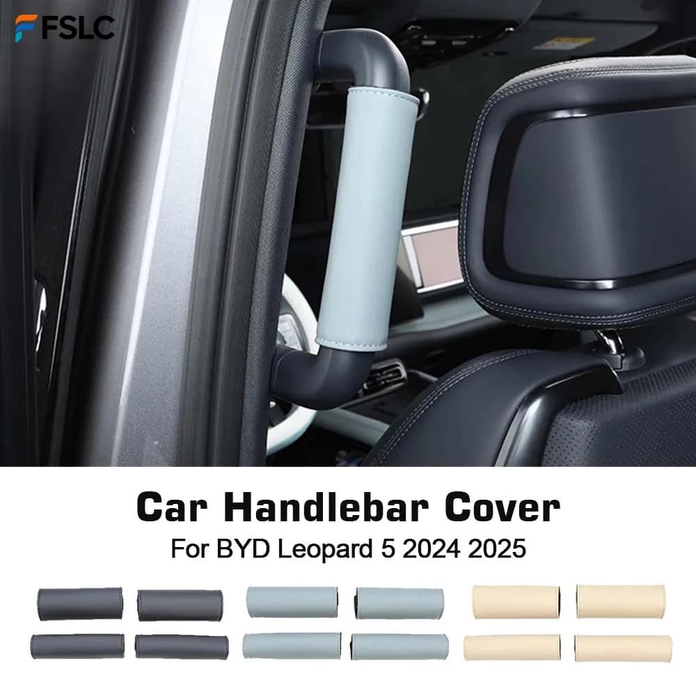 ⭐Genuine⭐ Car Styling Handle Protective Cover For BYD Leopard 5 2024 2025 Handle Gloves Auto Interior Modification Accessories
