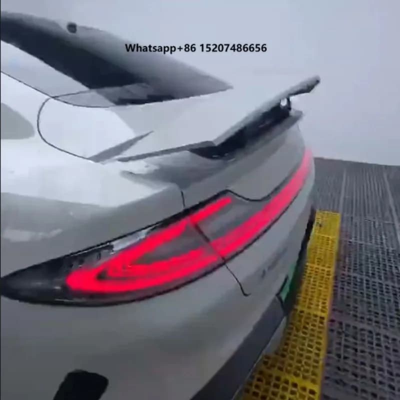 Electric Automatic Trunk Spoiler Rear Tail Wing Carbon Fiber Car Accessory 2017-2019