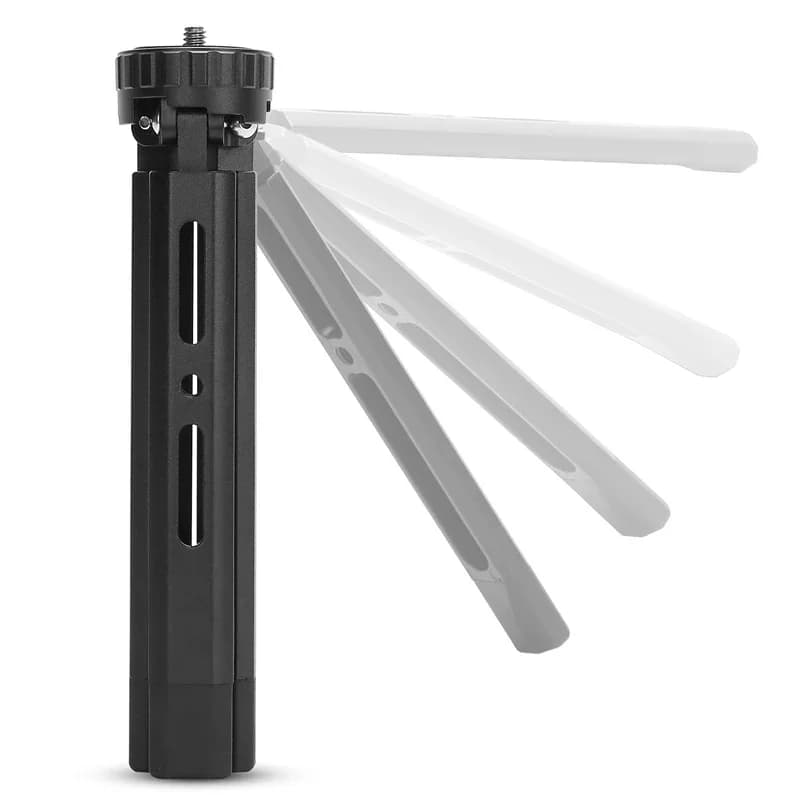 Qingyun metal aluminum alloy tripod selfie stick base is suitable for DJI