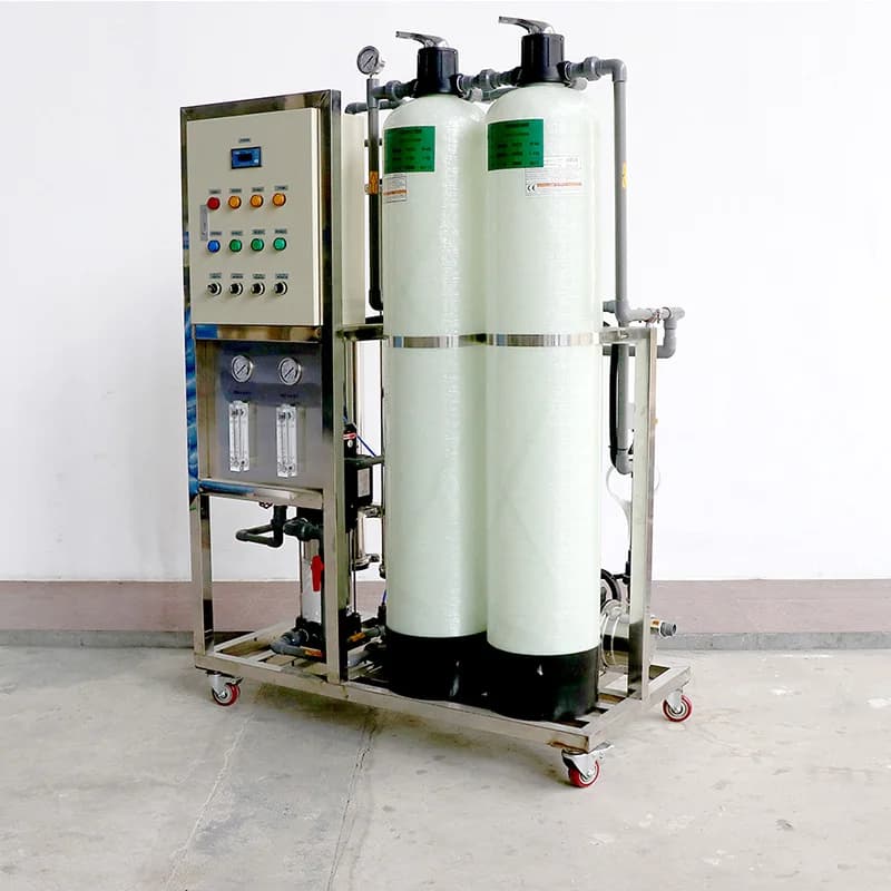 Commercial Small Salt Water Treatment Machine 132  264 Gallons Per Hour Ro Sea Water Purification Plants