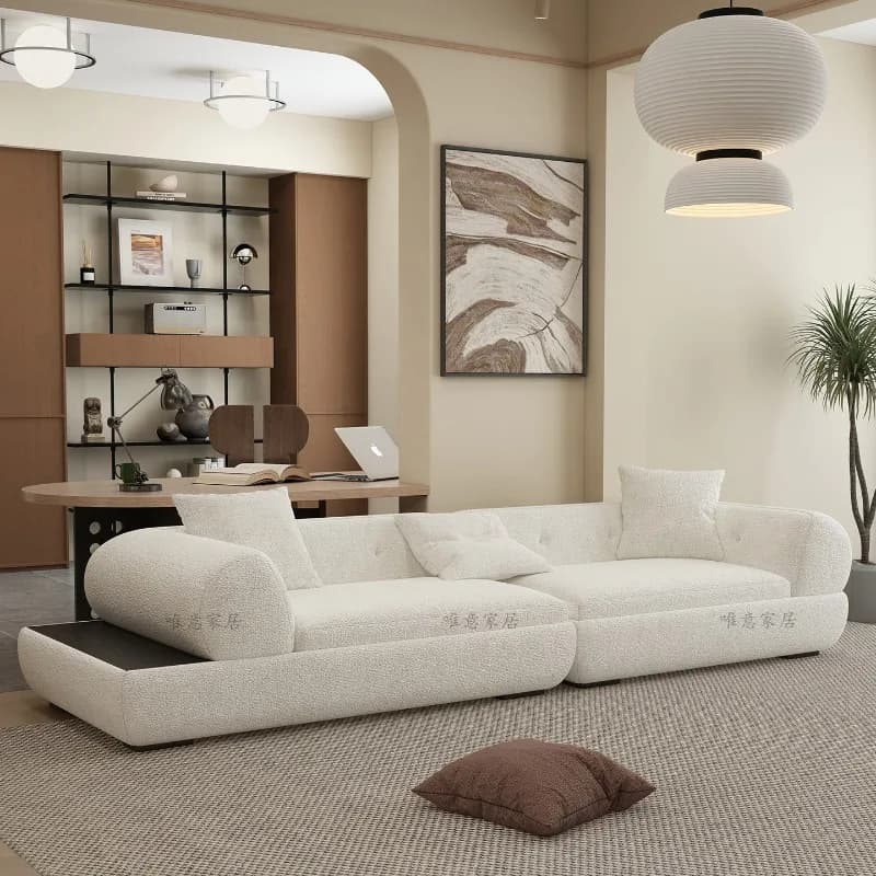 White Accent Living Room Sofas Modern Minimalist Armchair Couch Living Room Sofas Puffs Cloud Tumbonas Playa Library Furniture
