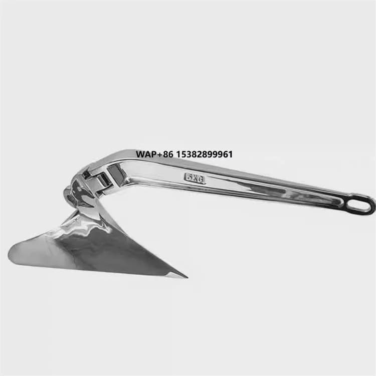 Factory Direct Sales Parts Accessories 5KG to 50kg 316 Stainless Steel Plough Anchor for Boat Yacht
