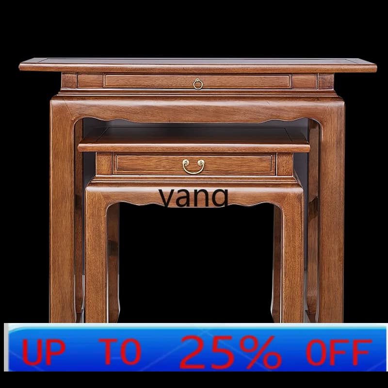 LTT Buddhist niche offering table incense Buddhist platform Chinese rural household solid wood incense case