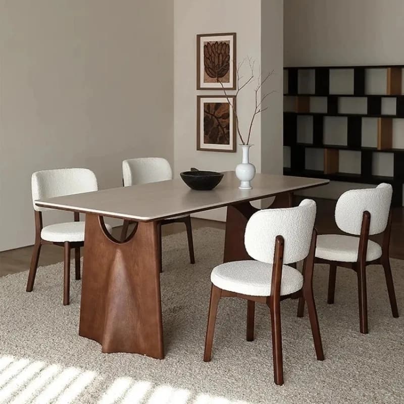 Medieval Style Dining Tables Design Restaurant Retro Creative Dining Tables Living Room Home Furniture Mesa Comedor Ls50cz