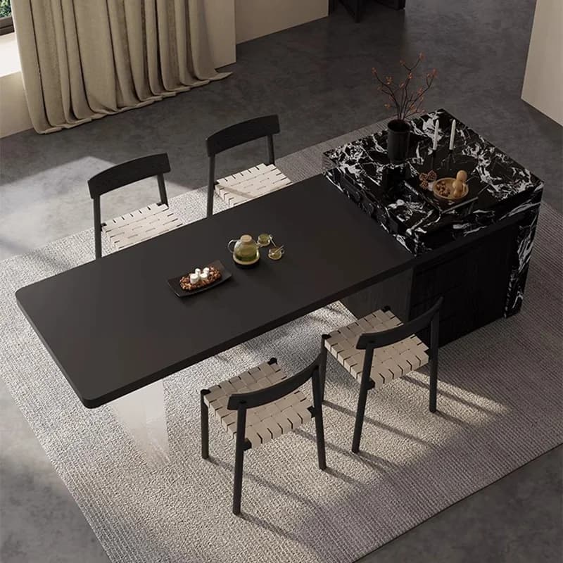 Designer Nordic Dining Table Coffee Conference Console Chairs Dining Table Salon Study Writing Mesas De Comedor Office Furniture