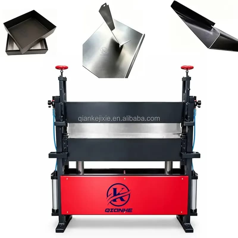1000*2mm Pneumatic Can Be Delivered Galvanized Sheet Sheet Metal Bending Machine Stainless Steel Edge Banding Machine