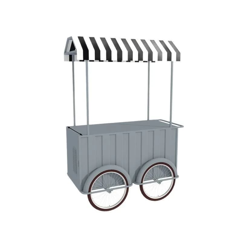 Stall trolley coffee dessert mobile dining cart market promotion display cart