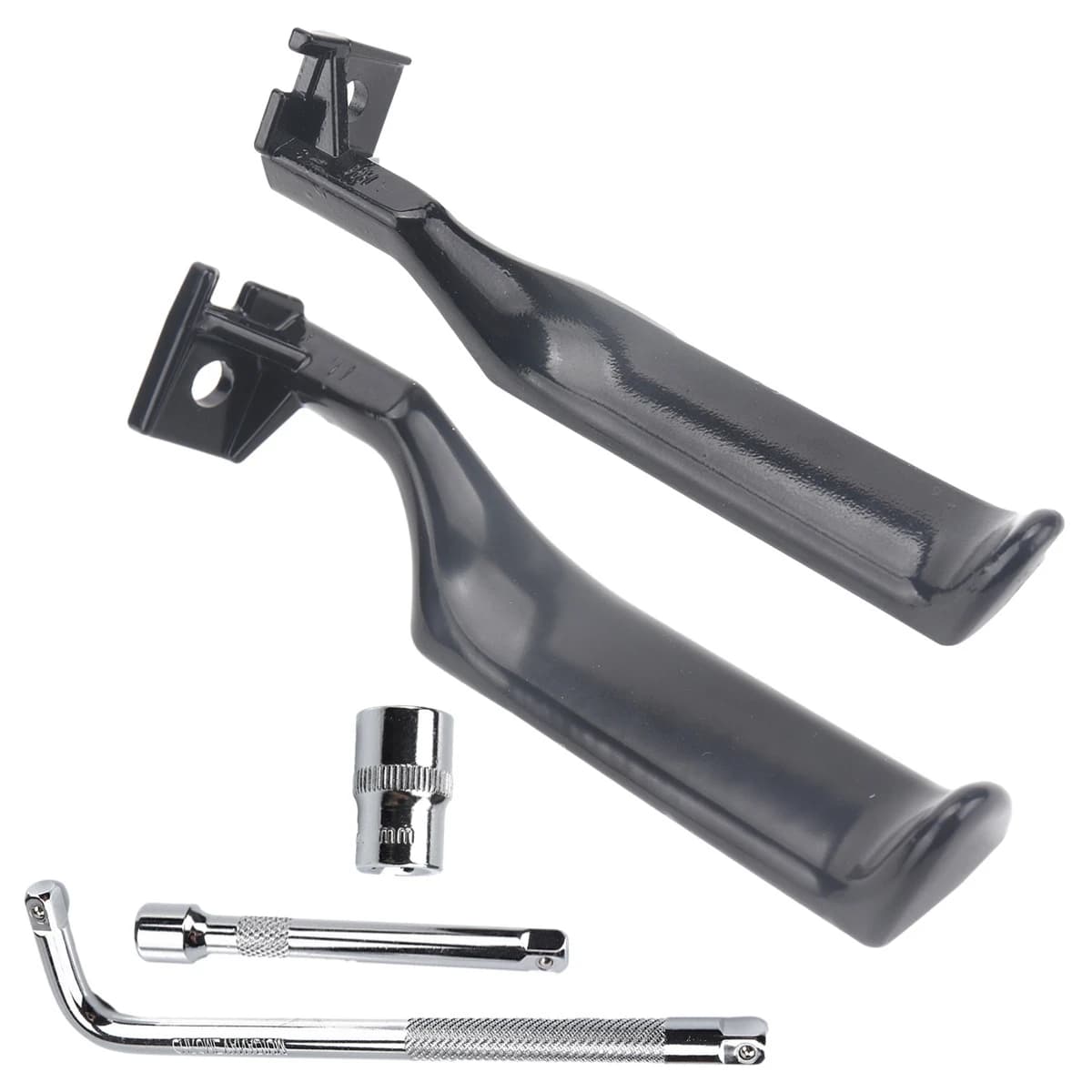 One-pair A5847 for Ford, Automotive Metal Inner Handle + Kit E7TZ152260/01A
