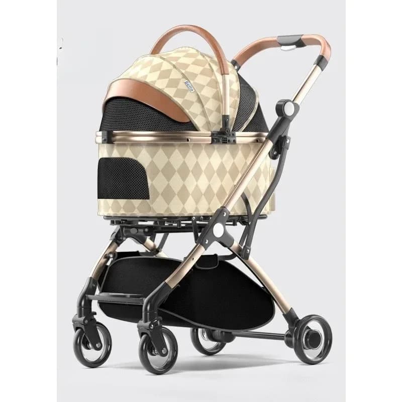 Pet cart Small and medium-sized dog dog travel cart Cat outdoor out cart Lightweight and foldable