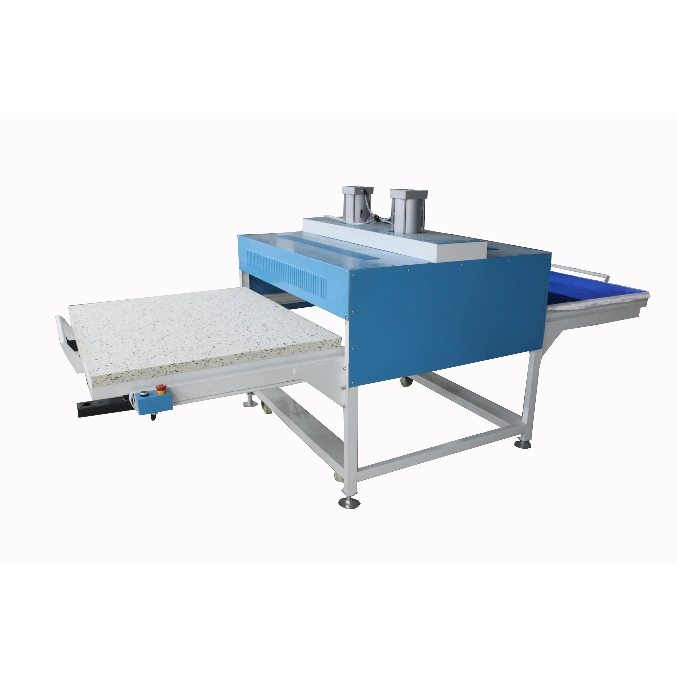 60x80 80x100 100x120cm High Pressure Pneumatic Double Stations Large Format Sublimation Tshirt Printing Heat Press Machine