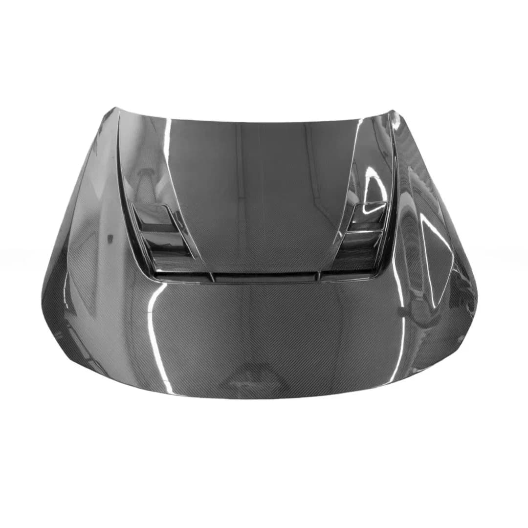 For M2 G87 Dry Carbon Fiber Hood 2nd Gen Engine Upgrade New Bolts Included Bolt-On 2022-2023