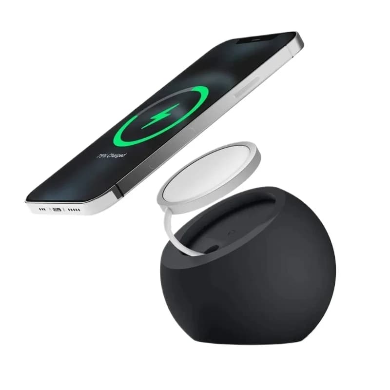 Plastic bracket Magnetic wireless charger for mobile phones