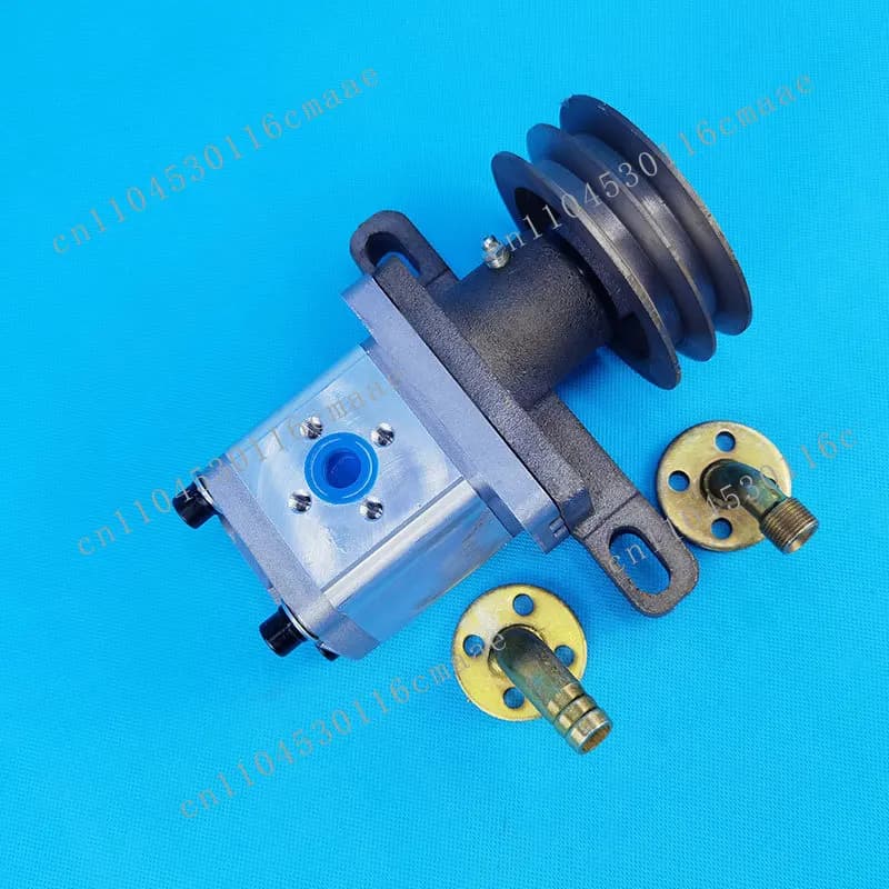 Modified hydraulic oil pump for tipping bucket, double-groove B-type pulley hydraulic oil pump 306/310 gear pump