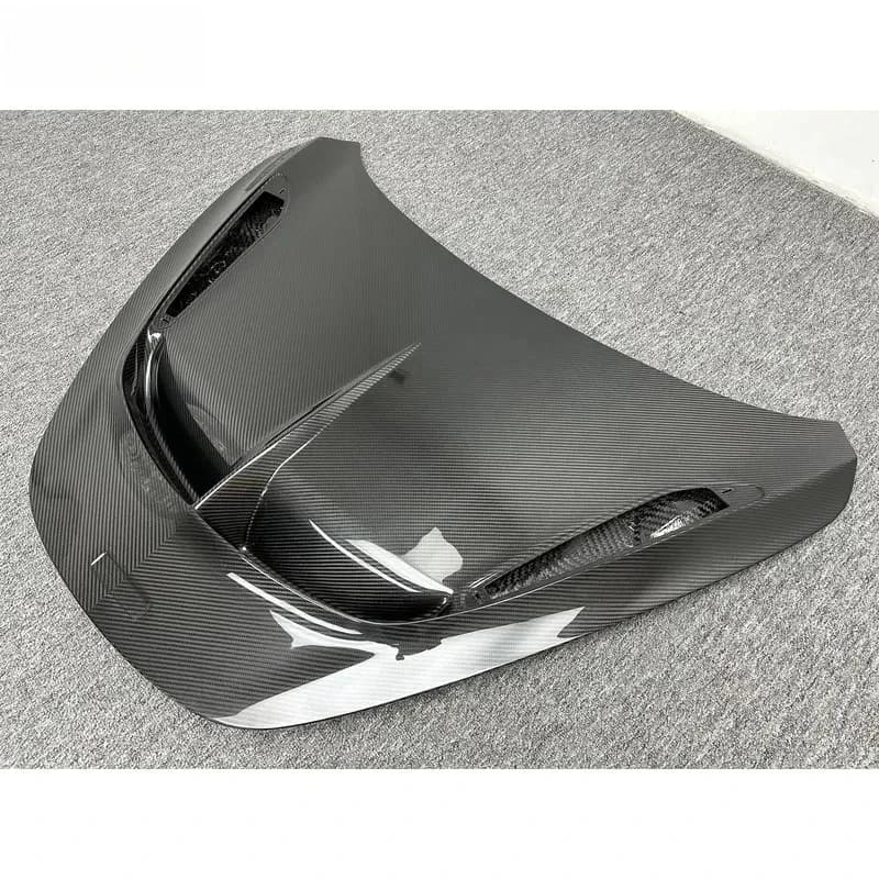 V Style Dry Full Carbon Fiber Car Bonnet Hood for  720S 2015-2018 High Quality Full Carbon Parts