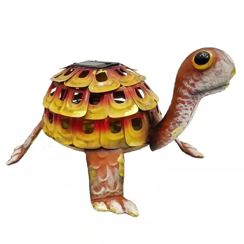 Simulation turtle animal ornament solar light decoration rockery landscaping decoration courtyard garden landscape floor