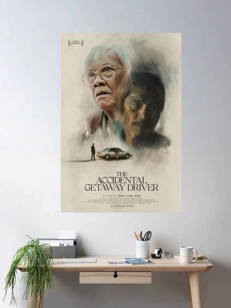 6Style Choose The Accidental Getaway Driver Movie Canvas POSTER ,Home Decor Wall art painting