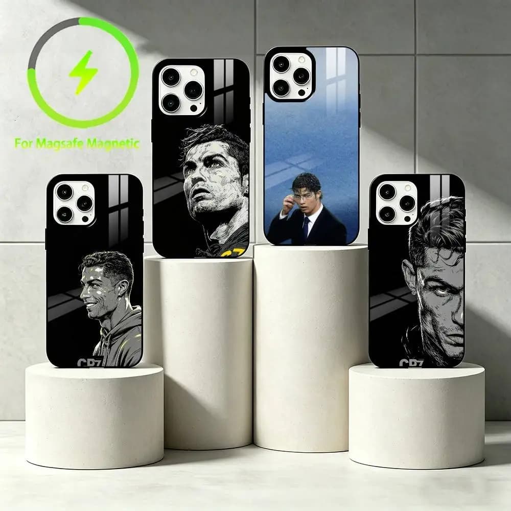 P-President CR-7 Phone Case For iPhone 17,16,15,14,13,12,Plus,Pro,Max For Magnetic Wireless Charge