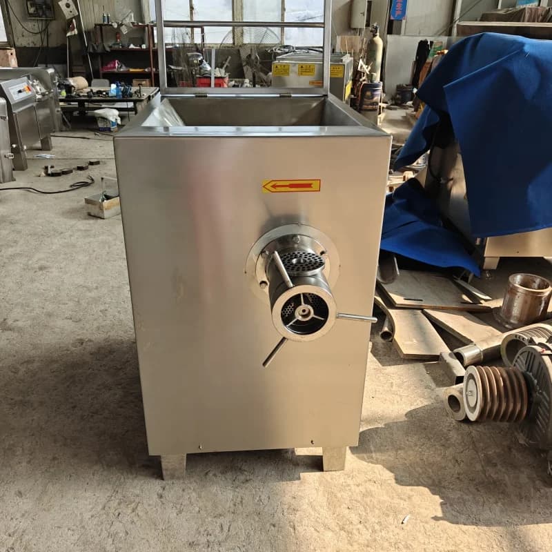 Commercial Meat Grinder Industrial Grade for Grinding Frozen Pork Duck Chicken Efficiently Electric Meat Grinder