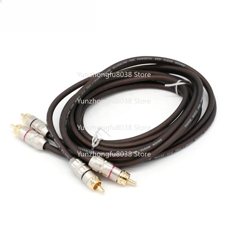 RCA Audio Video Cable, Home and Automotive High Quality 1/2/3/5m Automotive Audio Cable