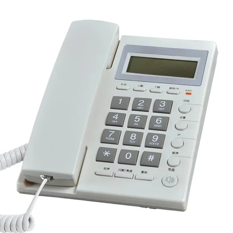 Caller ID, battery-free dual interface can be wall-mounted, office hotel phone