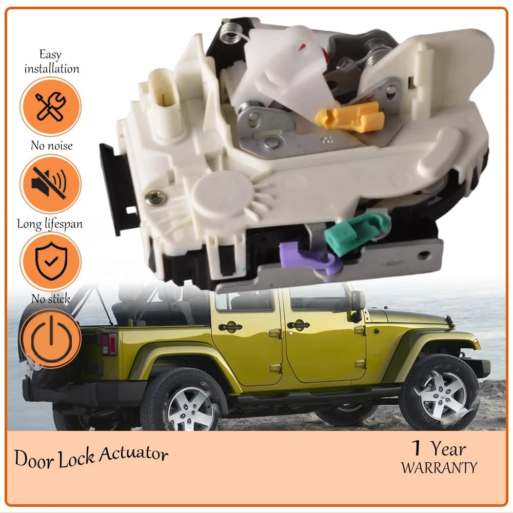 4 Pins Front Right Door Lock Actuator,suits Jeep TJ Wrangler Wrangler JK,oe 931695,931-695,DLA1108,4589276AB,4589276AC,4589276AD