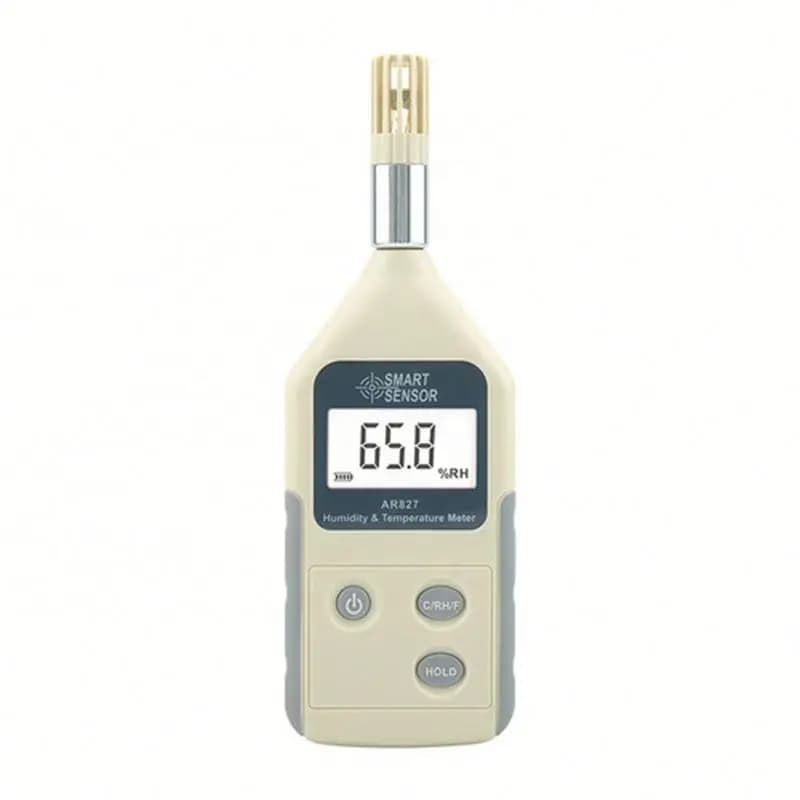 For AR827 Portable Digital Humidity and Temperature Meter Plastic OEM