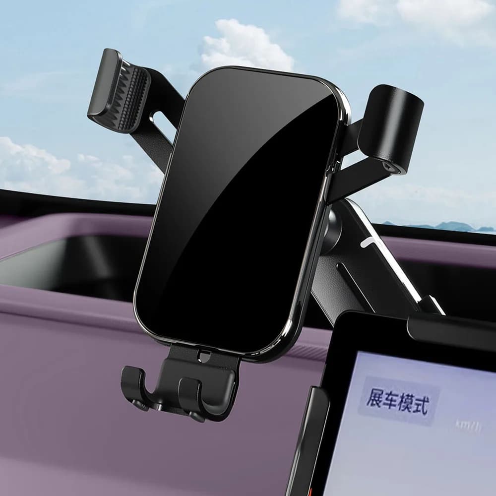 For Changan Deepal S05 2027 Navigation Screen Phone Holder Car Parts Gravity Linked Mobile Phone Holder Stable And Anti Shake