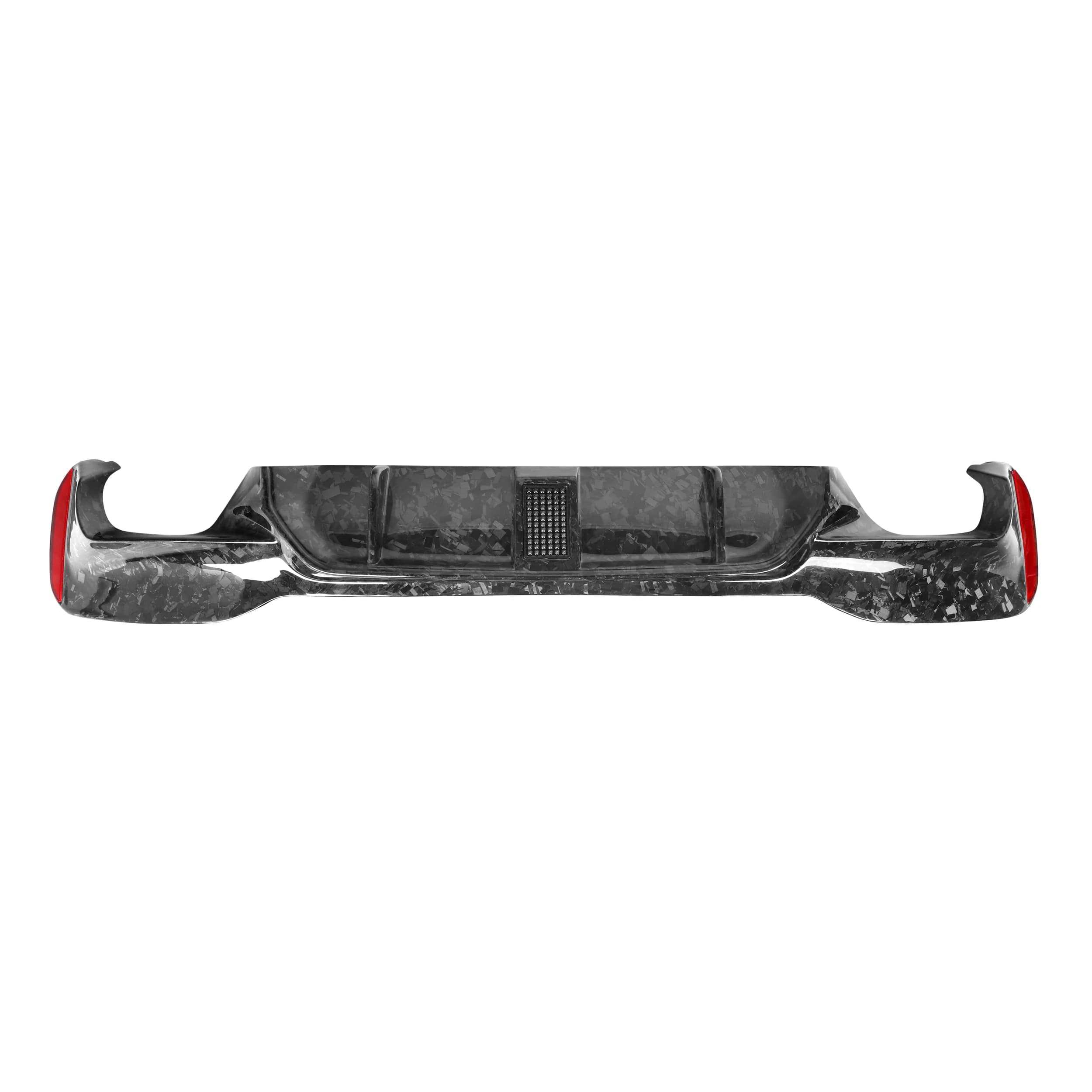 Forged Carbon Fiber M5 Style Car Rear Bumpers Diffuser Splitters for BMW 5 Series G30 4-Door Sports 2017-2020 G30 Diffuser