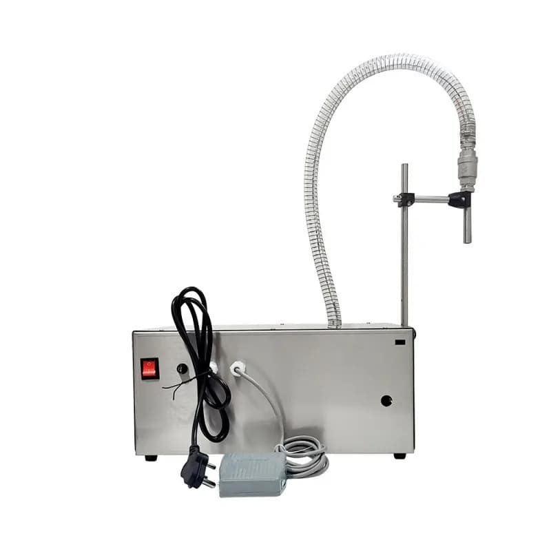 Lubricant oil, edible salad oil, honey syrup, gel, juice, viscous soup, self-priming filling machine