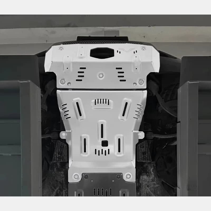 Aerospace Al Mg Alloy 8mm Underbody Protection for 90/110 5 LR5 L663 L462 Engine Skid Plate