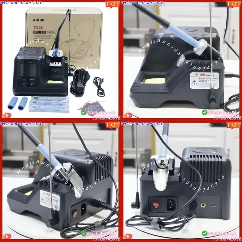 2026 T320 Precision Integrated Smart Soldering Station Curve Welding Mode Sleep Protection Precision Electronic Assembly