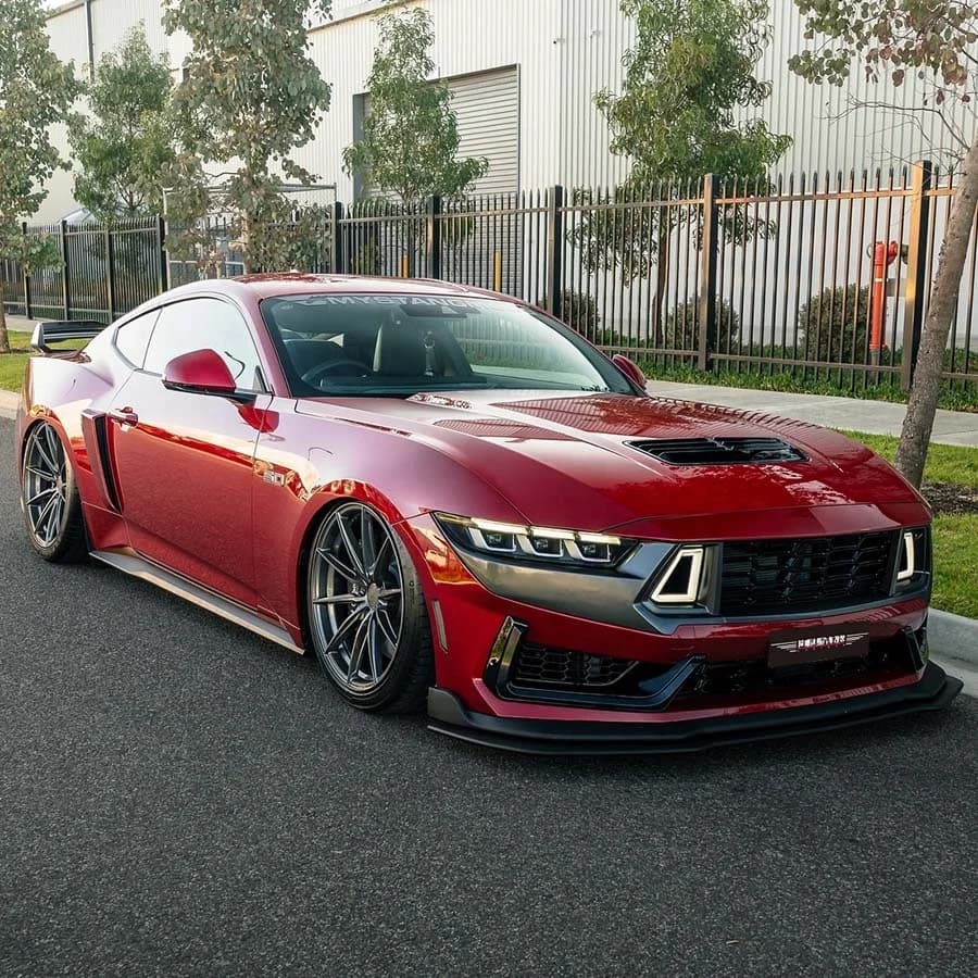 for  Mustang Body Kits with New Condition and Fog Light Cut-Outs Dark Horse Style LED Light Front Bumper