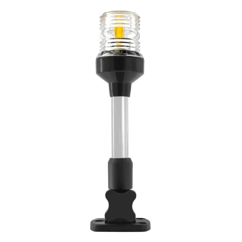Marine yacht accessories 9 inch/12 inch, folding ring light 360 ° white LED folding anchor light