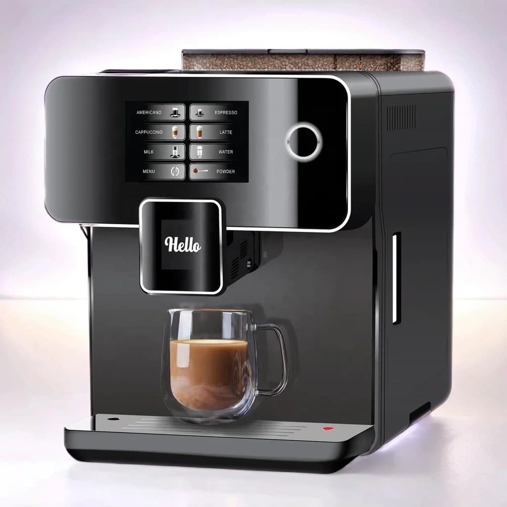 Automatic 1250W 19bar Kahve Makinesi Cafetera Cappuccino Professional Italian Espresso Machine Coffee Maker