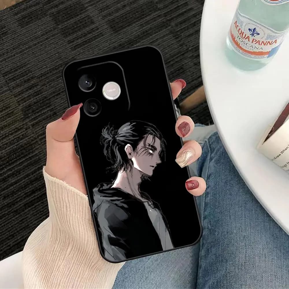 Yeager A-Attack On Titan Eren Phone Case For HUAWEI NOVA 3I 7I 8I HONOR 600 400 90 X6B X6D X7A X7B X7D X8B X9 X9B X9D X9A Shell