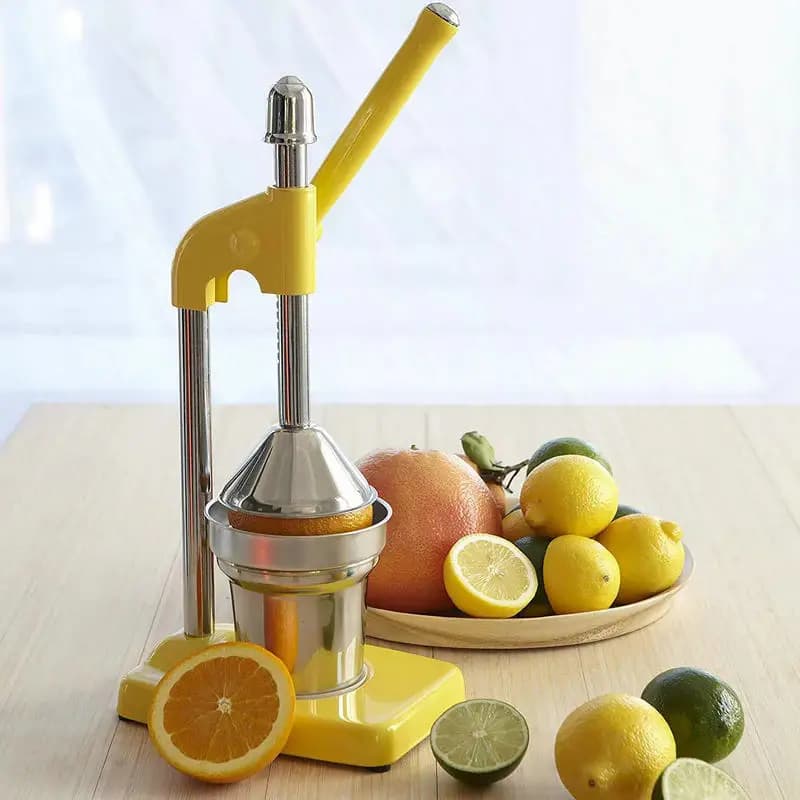 Household Manual  Commercial Stall Aluminum Alloy Juicer Fruit Lemon Milk Tea Shop Juicing Artifact