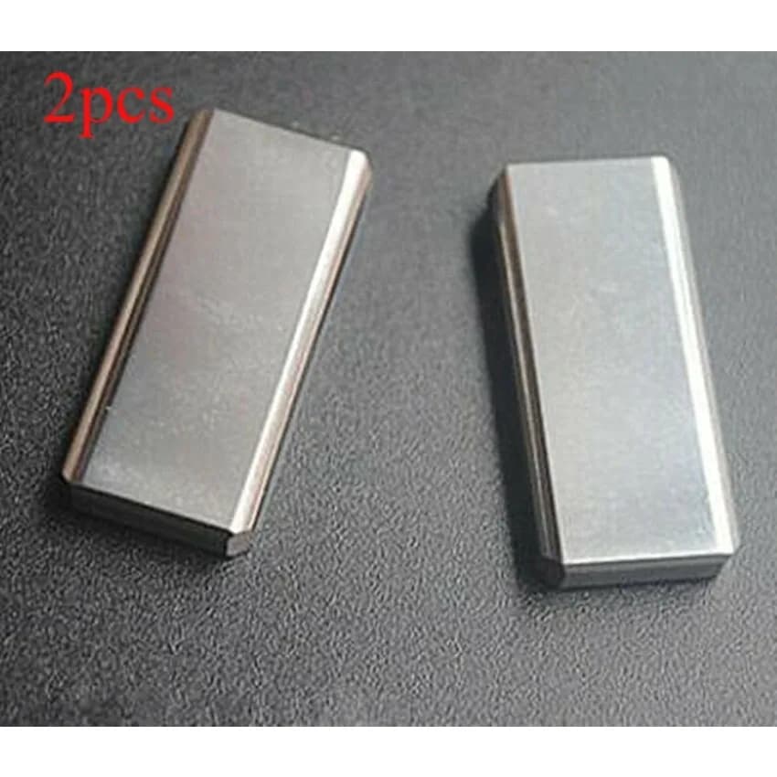 2pcs For FANUC Wire EDM Upper Lower Power Feed Contact F006 30x12x4mm 26x12x4mm A290-8110-X750