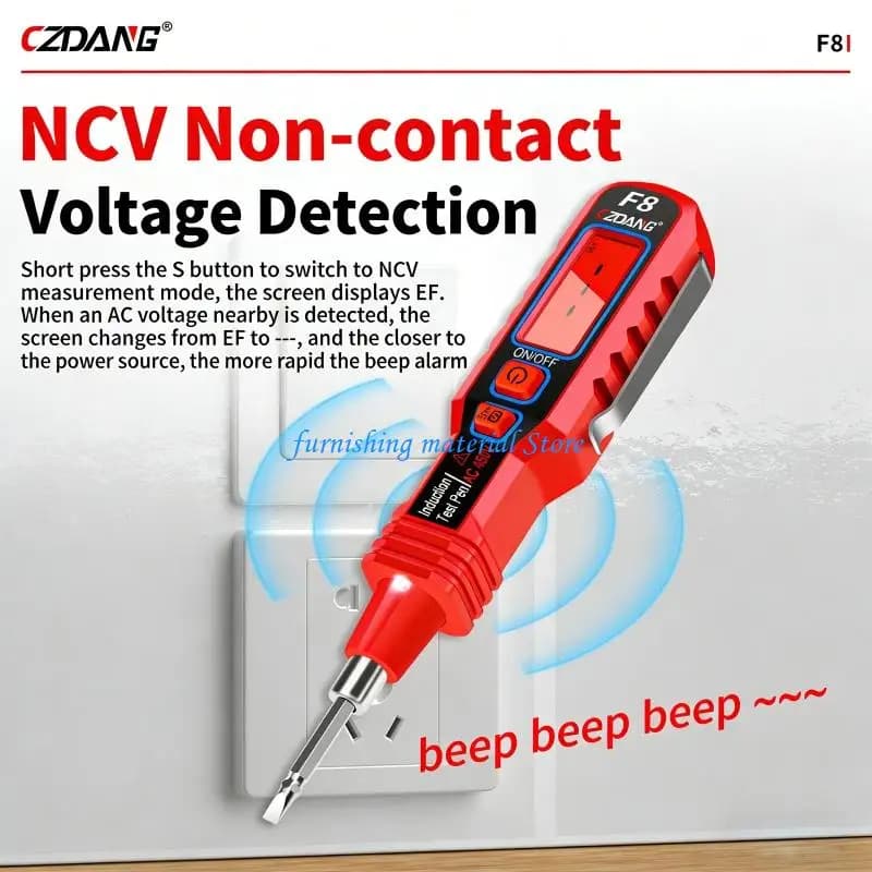 Y5GD NCV Tester Pen With Backlit Flashlight For Voltages Detection 30-1000V Safe Electrical Testing Tool