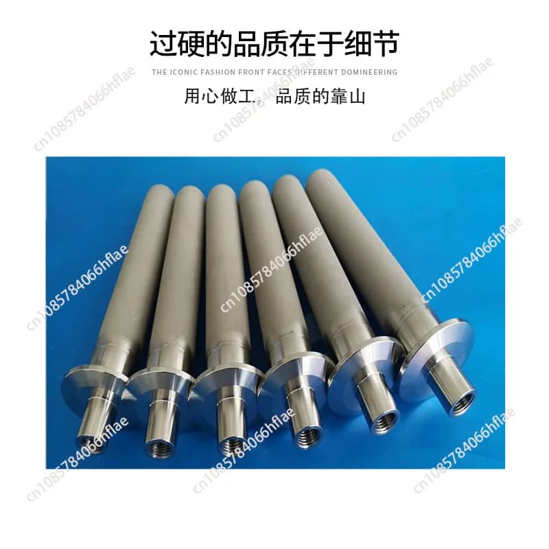 High temperature sintered micron probe filter element316L stainless steel powder sintered filter, powder sintered filter AA