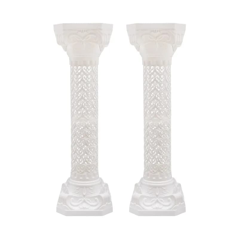 Wedding Landscaping Roman Pillar Party Flower Pot Columns Decor4PCS Wedding Roman Column Pillars Decoration