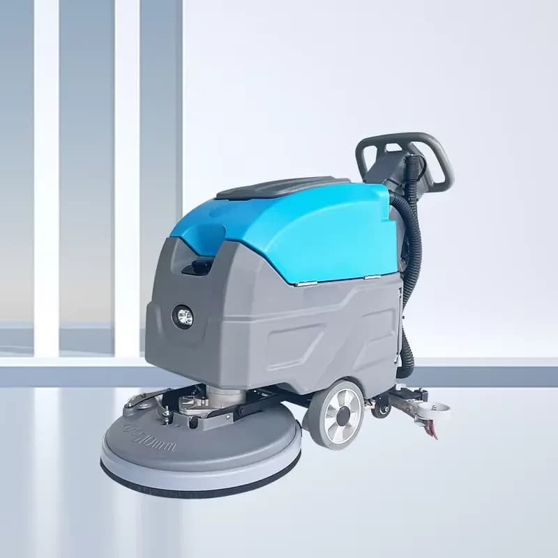 Factory Price Quick Shipping Automatic Walk Behind Floor Vacuum Motor Cleaner Scrubber Cleaning Machine