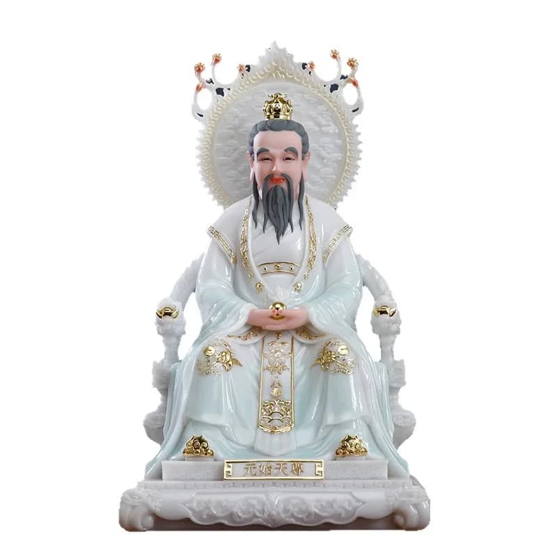 ZML Taishang Laojun Moral Tianzun Yuanshi Tianzun Lingbao Statue Household Buddha Ornament