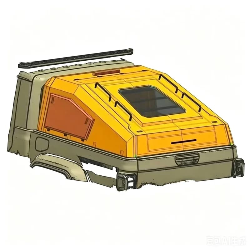 Top Quality 4X4 Aluminum Alloy Waterproof HardTop Pickup Canopy Truck Bed Topper JAC JMC Grand Avenue GWM P00 Mauxs