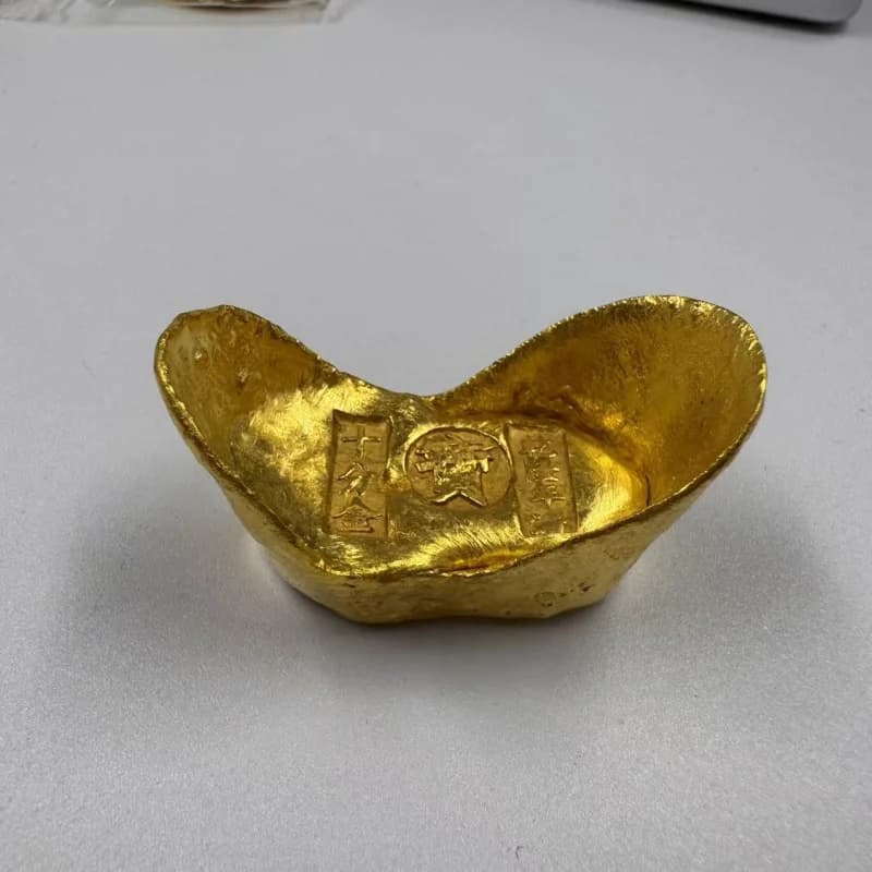 ingots, , , decorative pieces, nuggets, bricks, gold coins, gilded copper, collectibles, film prop