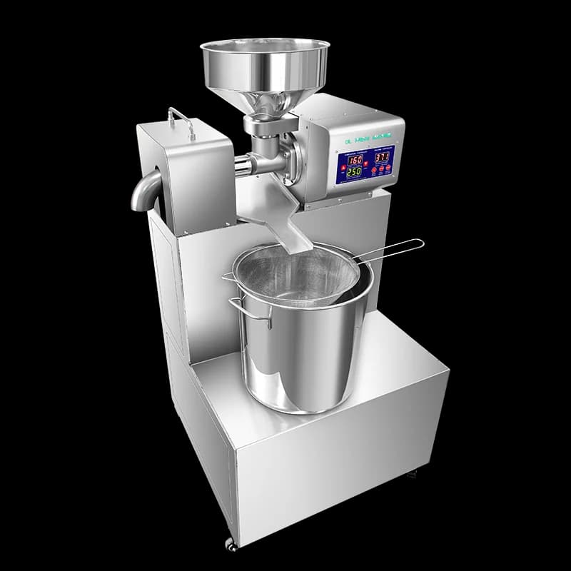 Newest Large Capacity Cold Press Cocoa Butter Hydraulic Oil Presser /hydraulic Sesame Oil Press Machine