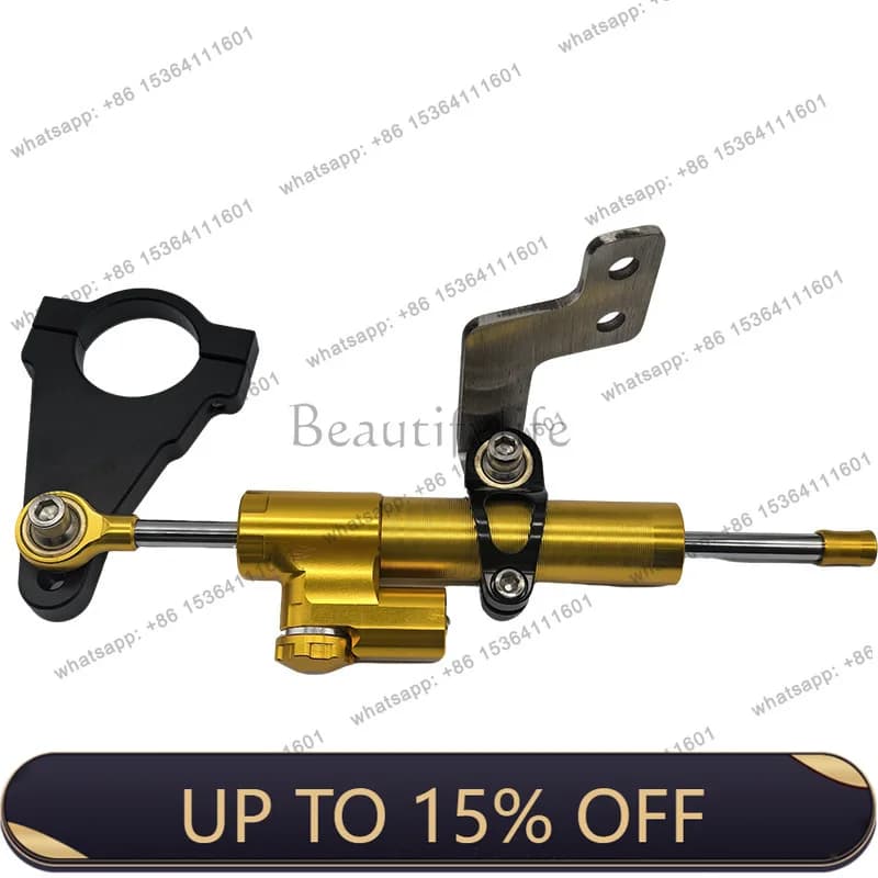 LX cross-border motorcycle modification universal parts cnc directional stabilizer damper bracket