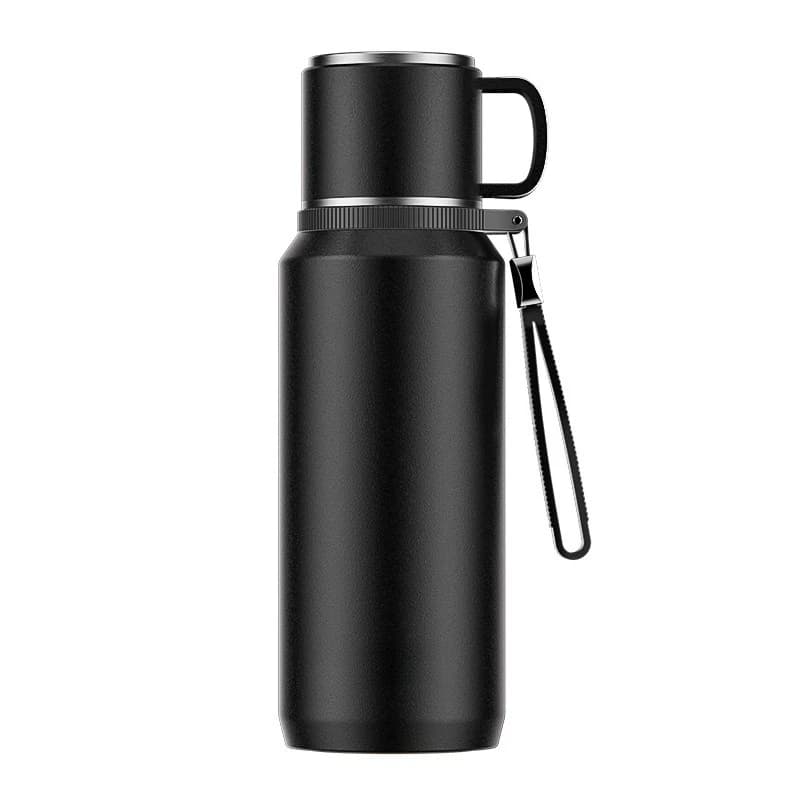 316 stainless steel thermos cup men's large capacity 1000ml portable tea cup kettle high-end large water cup