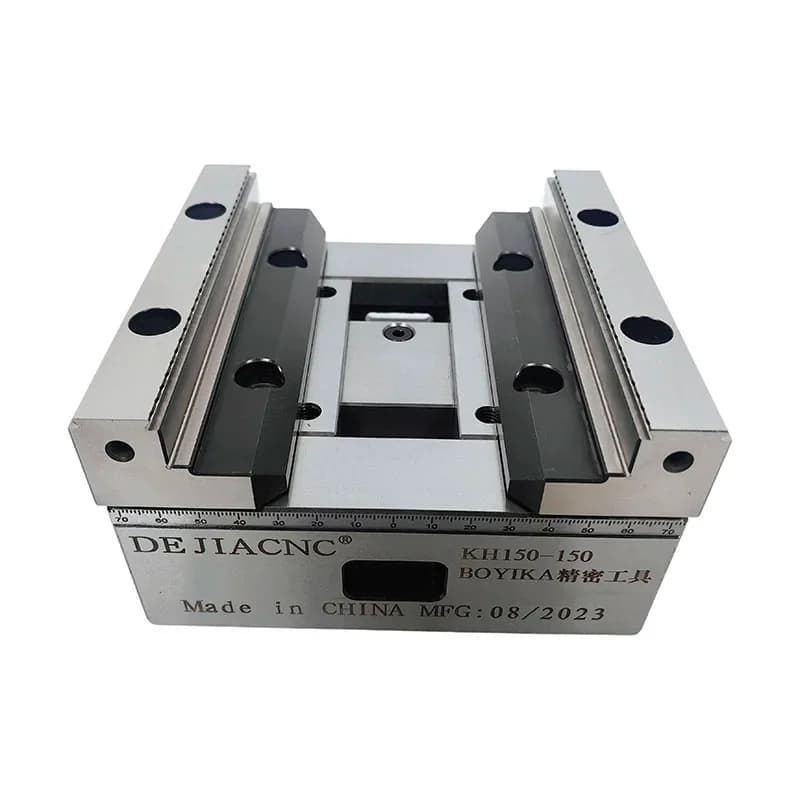KH150-150 150mm Width Self Centering CNC Vise Precision Grinding Hardened Steel Vice
