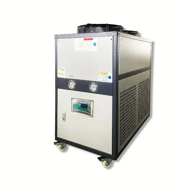 Industrial Air-cooled Refrigeration Cooling Water Circulation  Freezer  Small 5-horse oil chiller
